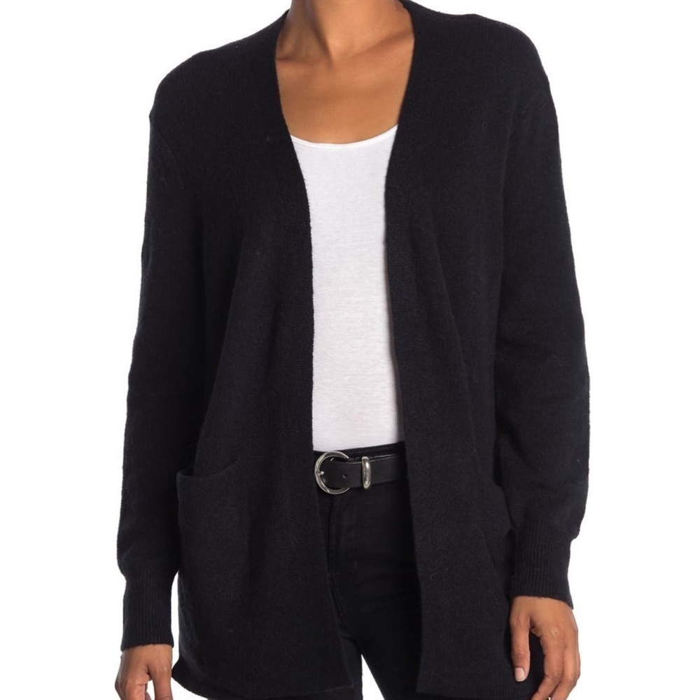 Madewell Black Cozy Walker Cardigan Size S
